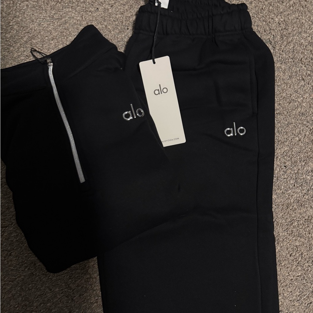 ALO Yoga Black Sweatpants & Joggers